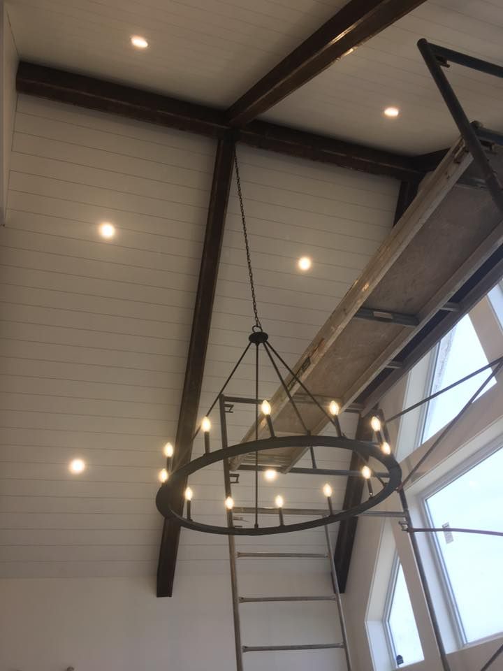 Chandelier install